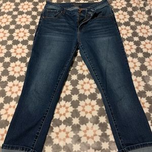 Maurices highrise crop jeans